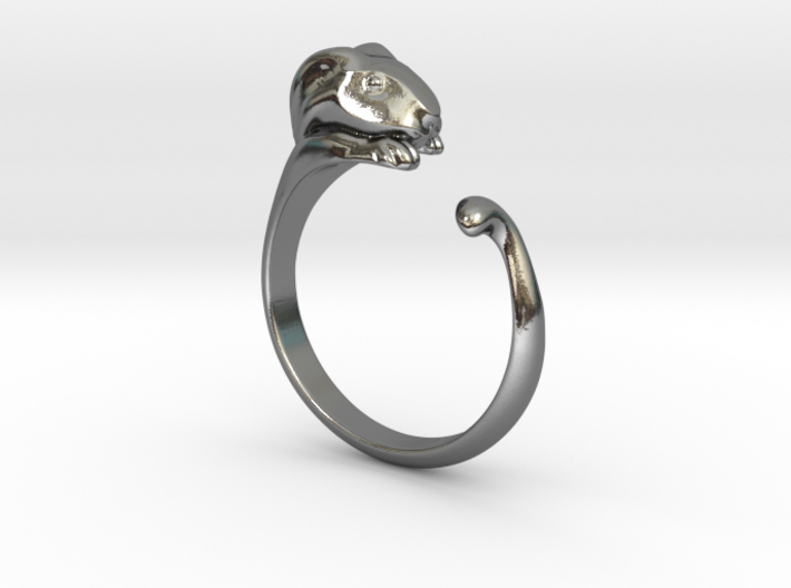 Rabbit Ring - (US Size 10) 3d printed