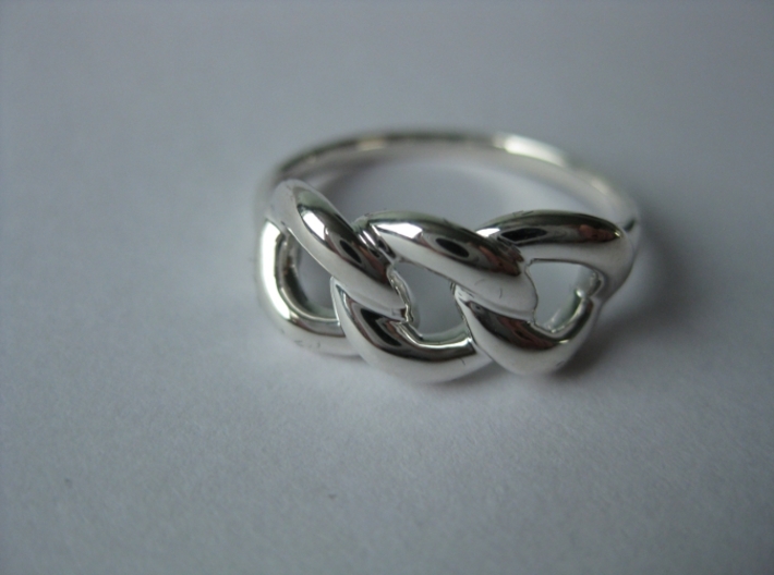 Ring Of Beauty Size 10 3d printed Ring of Beauty Premium Silver