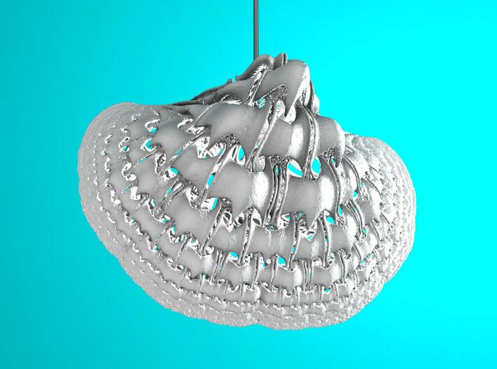 Exotic Shell Light Shade 3d printed 