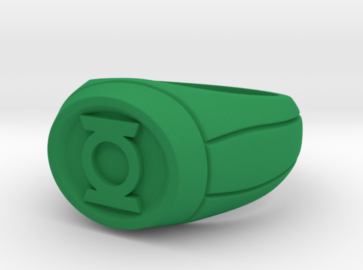 23.8 mm Green Lantern Ring (VWBT4E7LA) by darthrith