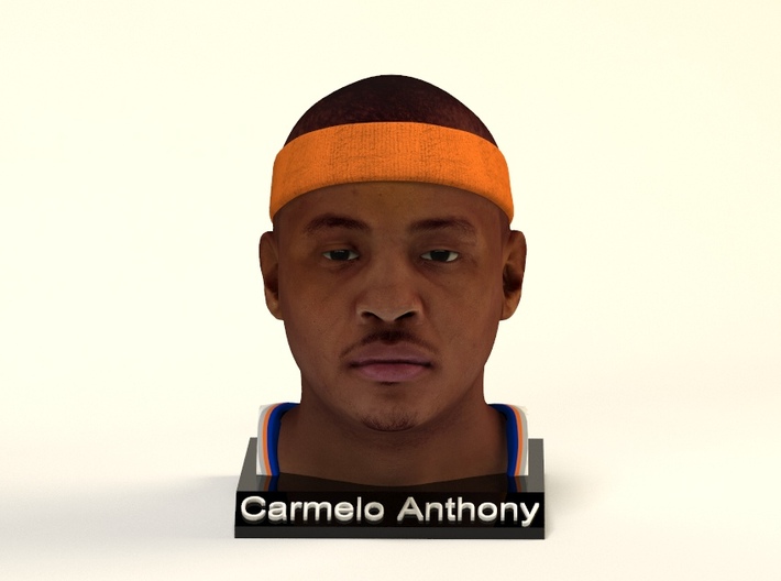 Carmelo Anthony figure 3d printed