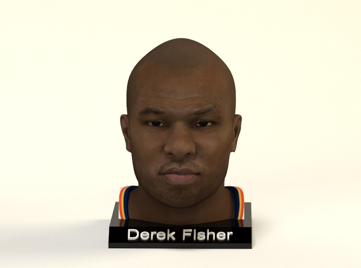 Derek Fisher figure 3d printed 
