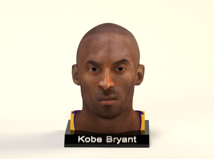 Kobe Bryant figure 3d printed