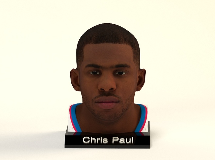 Chris Paul figure 3d printed 