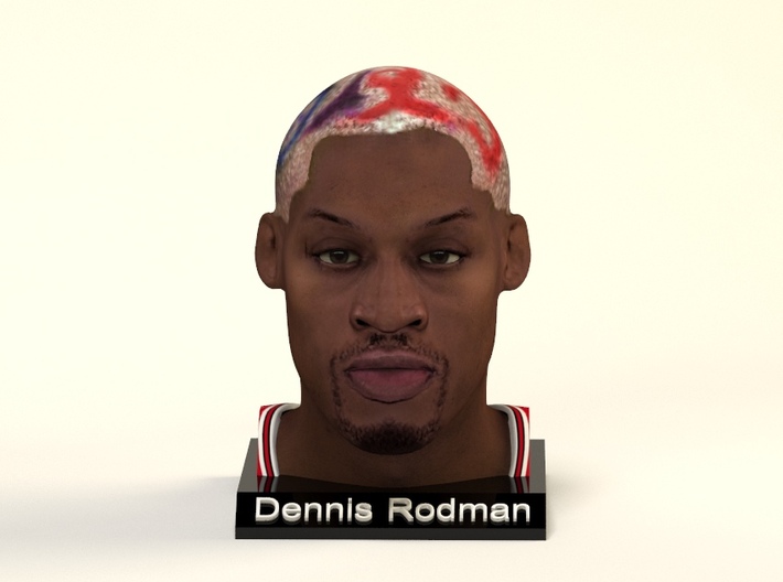 Dennis Rodman figure 3d printed