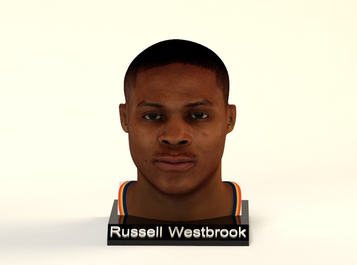 Russell Westbrook figure 3d printed 