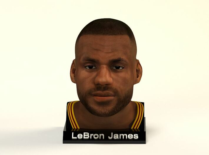 LeBron James figure 3d printed