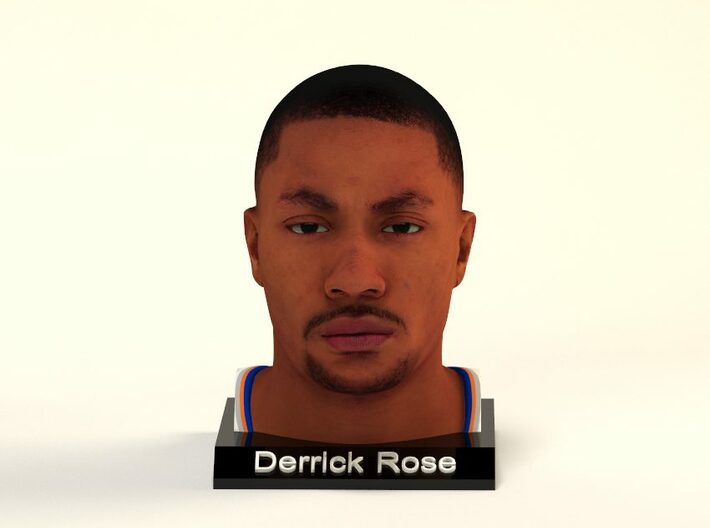 Derrick Rose figure 3d printed