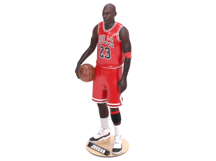 Michael Jordan 1/8 Standing Figure 3d printed 