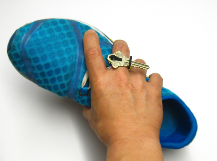 Keon V1, a ring that holds your key(s) SIZE 5 3d printed 