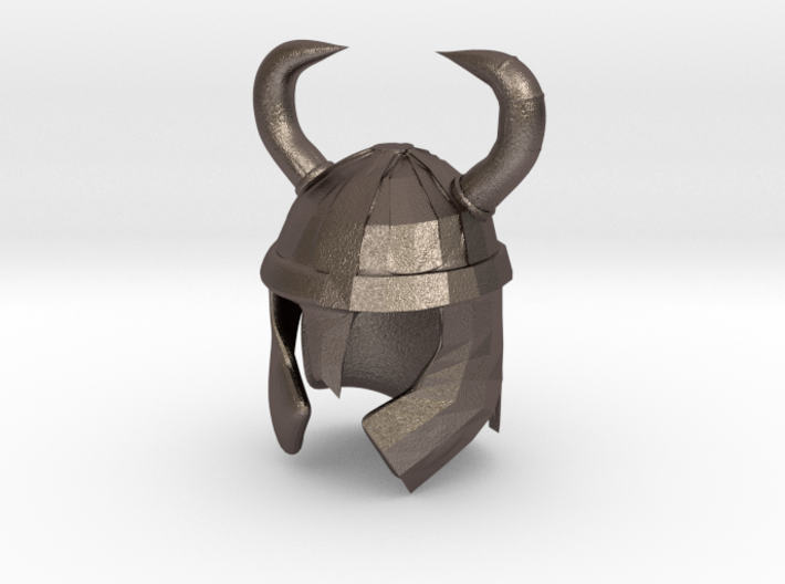 Finger-Viking Helmet Tiny 3d printed 