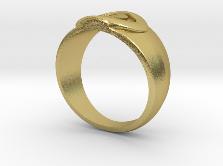 4 Elements - Fire Ring (Size 8 / 18.2mm) 3d printed 