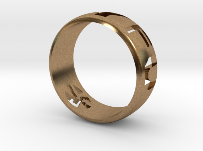 YFU Ring Cut Out (Size 10 / 19.8mm) 3d printed