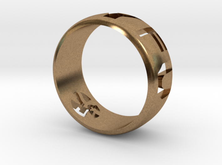 YFU Ring Cut Out (Size 8 / 18.2mm) 3d printed