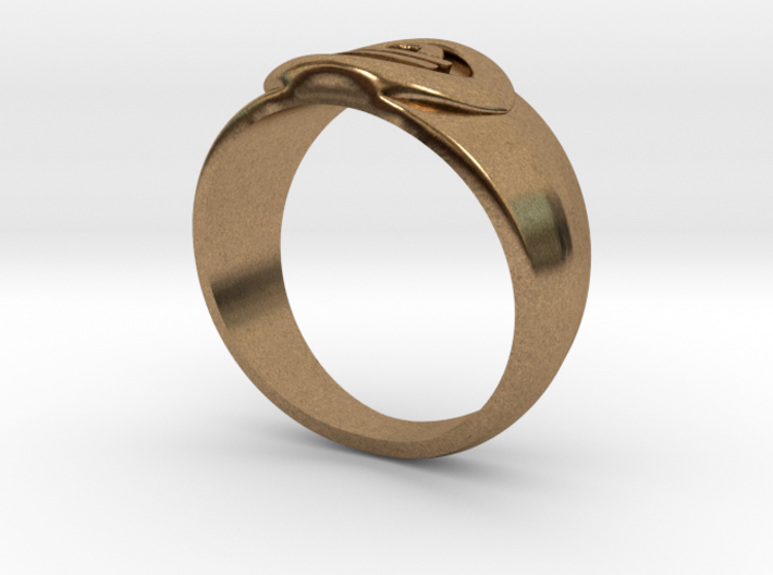 4 Elements - Water Ring (Size 8 / 18.2mm) 3d printed