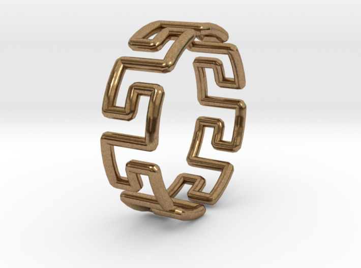 Greek Ring (Size 9 / 18.9mm) 3d printed