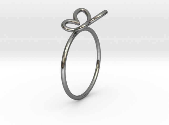 Butterfly Ring (Size 12 / 21.3mm) 3d printed