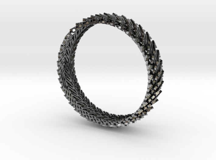 Continuous Bangle 3d printed