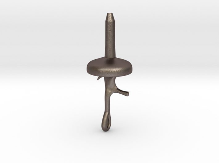 Epee Left Hand Belgian Grip Pendant/Key Chain Larg 3d printed