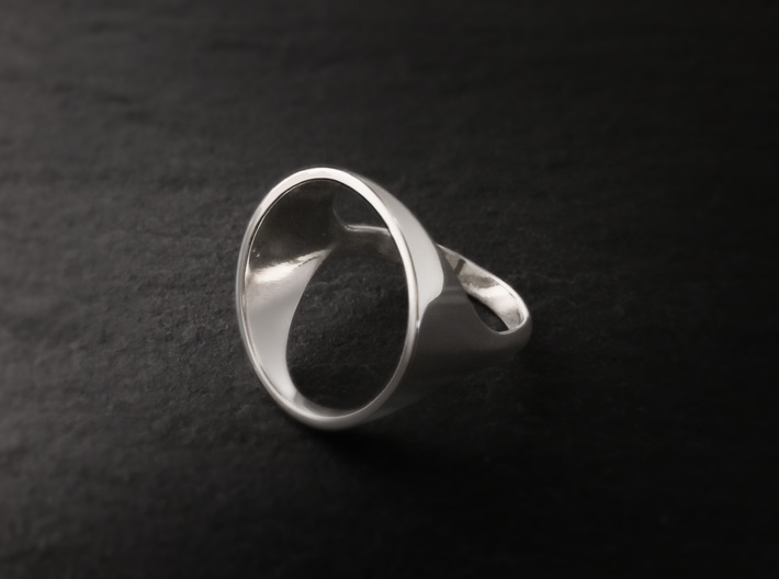 Circle Ring - Sz10 3d printed