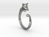 Cat Ring V1 - (US Size 14) 3d printed 