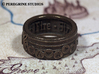 Ring - Bolero of Fire (Size 6) 3d printed Antique Bronze Glossy