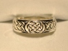 Celtic Wedding Knot Ring Size 5 3d printed Front