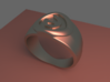 4 Elements - Fire Ring (Size 7 / 17.3mm) 3d printed Rendered Blender Image