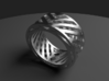 Double Wire Ring (Size 12 / 21.3mm) 3d printed Rendered Blender Image