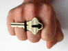 Keon V1, a ring that holds your key(s) SIZE 5 3d printed 