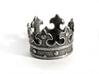 Crown Ring (US Size 8) 3d printed Stainless Steel