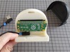 Case (M1 i3) f. HyperPixel 2.1 Round Touch PiZero 3d printed PLA print