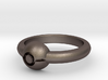 Pokeball Ring - Thin Band (Size 9 1/2) 3d printed 