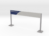 Customizeable Amtrak desk station sign 3d printed 