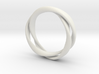 3-Twist Ring (U.S. size 6.5) 3d printed 