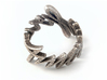 Amour Fou Ring (US Size 8) 3d printed Stainless Steel